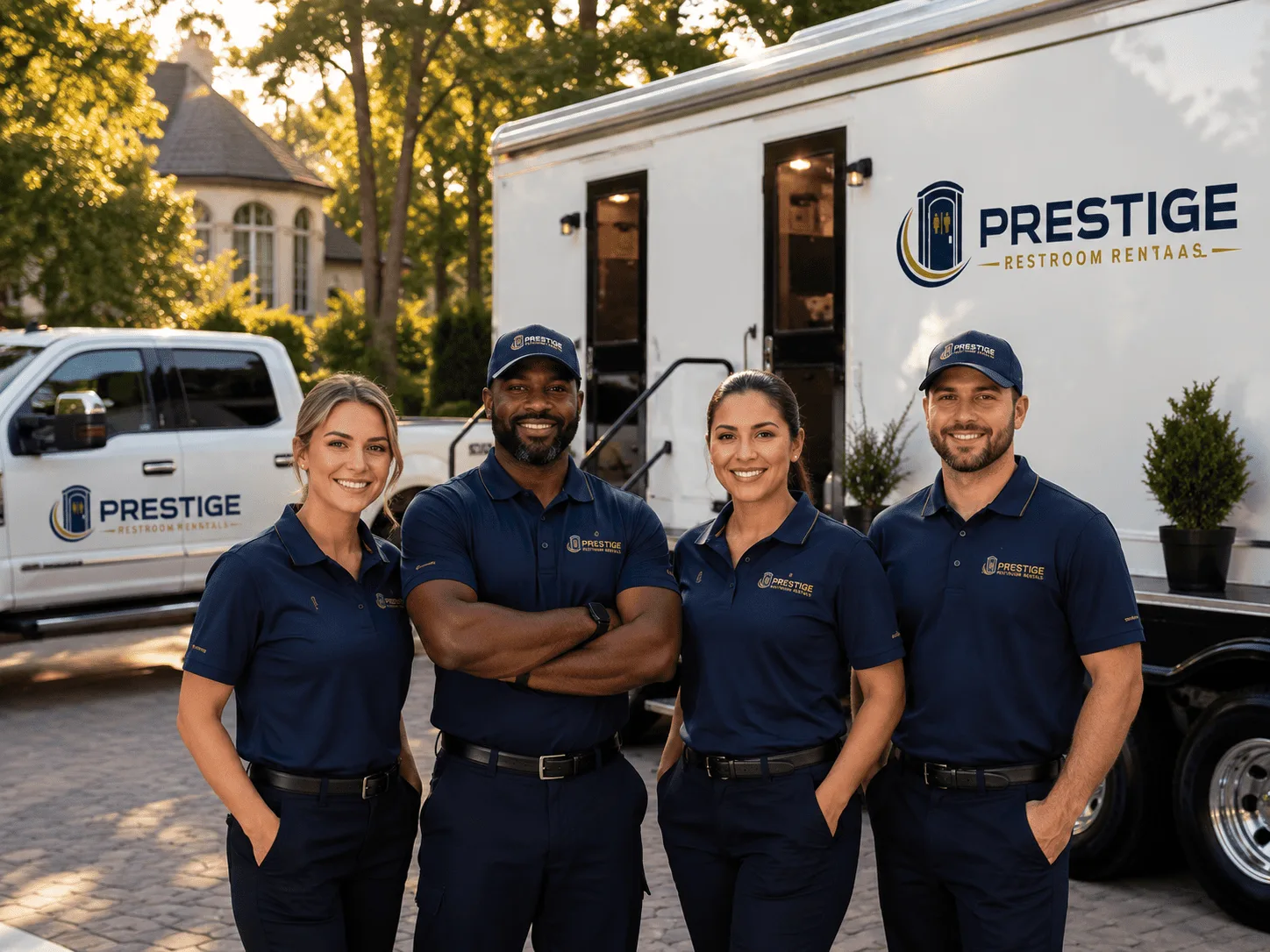 Trusted Luxury Portable Restrooms company in Vida, MT
